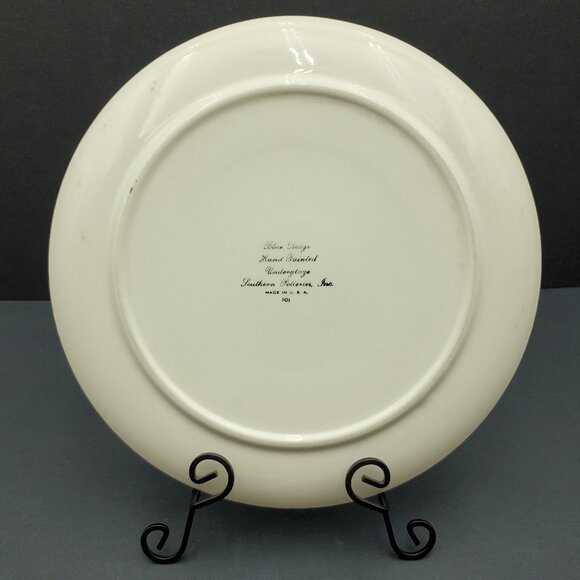 Blue Ridge Southern Potteries Forest Fruit Dinner Plates - Picture 8 of 13